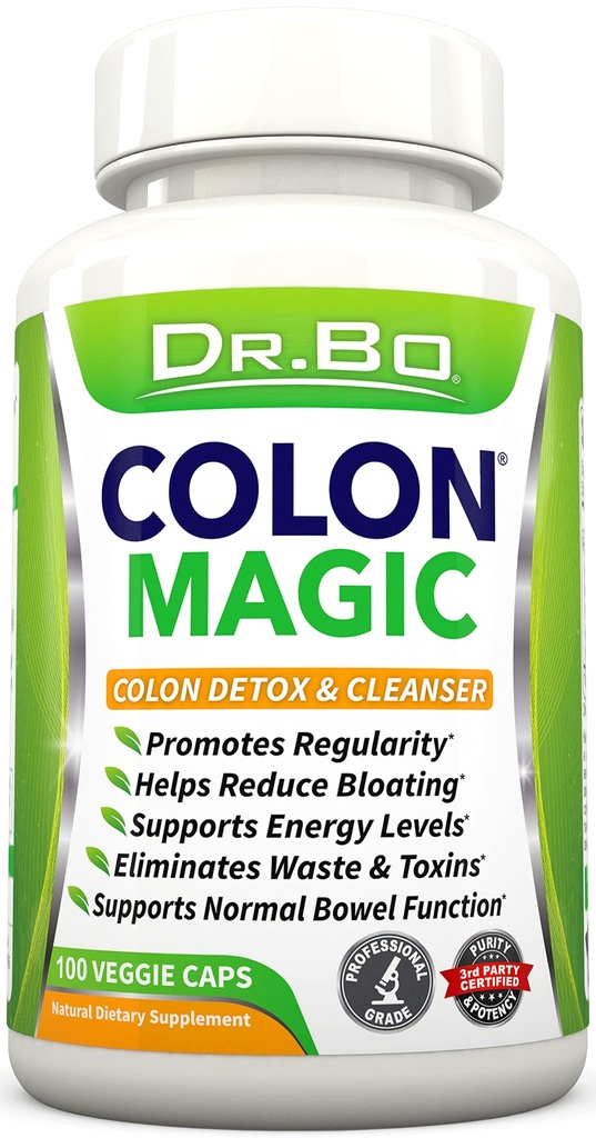 Colon Cleanse Detox Formula - Natural Bowel Cleanser pillid soolepuhitus ja kiire seedetrakti puhastamine - Daily Kõhukinnisus Relief Supplement Gut, Kõhu, Kõhu - Naised Mehed Taimne Kaal Flush