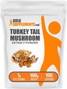 BulkSupplements.com Türgi saba Seeneekstrakti pulber - Coriolus Versicolor ekstrakt, Seenelisa - Vegan & Gluteenivaba, 1 g Serving, 100 g (3,5 oz) (pakk 1)