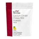 Bariatric Advantage Kaltsiumtsitraat Chewy Bites 500 mg - väga imenduv & seeditav - D3-vitamiin - kergesti näritav kaltsiumilisand - sidrunimaitse - 90 loend