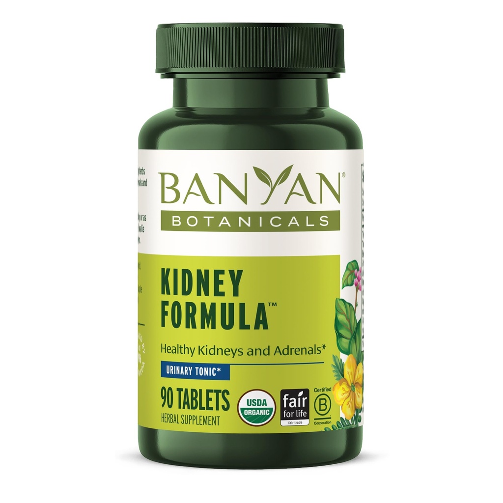 Banyan Botanicals Neeruvalem – Orgaaniline Neerulisa koos Gokshuraga – Taimse segu noorendamine neerude ja kuseteede tasakaalu toetamiseks * – 90 tabletti – mitte-GMO jätkusuutlikult hangitud vegan