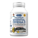 ANDREW LESSMAN Maximum Essential Omega-3 Orange - 30 Softgels - Ultra-Pure, High Potency Omega-3 Oils. Kõrge DHA, ei mingit kõhuhäda, ei mingeid saasteaineid, ei elavhõbedat. Väikesed kergesti neelatavad pehmed sohvad