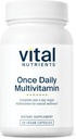 Elutähtsad toitained üks kord päevas Multivitamiinid | Vegan Multi naistele ja meestele | Allergeenivaba | 19 olulist vitamiini + antioksüdandid silmade ja südame tervise jaoks | Gluteen, piima- ja sojavaba | 30 kapslit