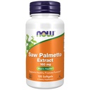 NOW Foods Supplements, Saw Palmetto ekstrakt (Serenoa repens) 160 mg, Meeste tervis *, 120 Softgels