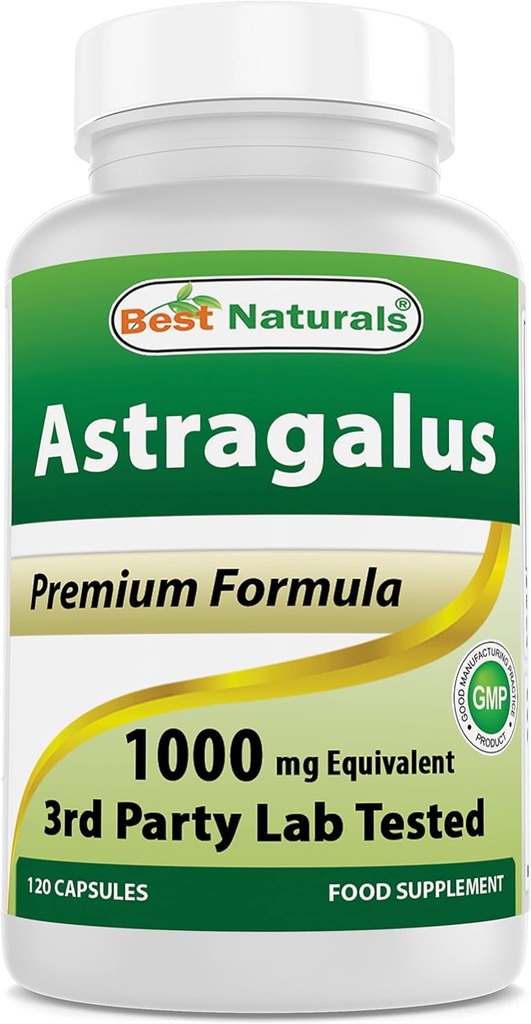 Parim looduslik Astragalus Kapsel, 1000 mg, 120 Count