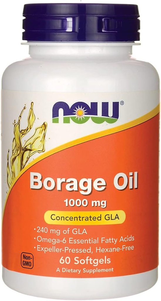 Nüüd Foods Borage Oil, 240 Mg
