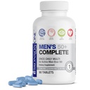 Bronson ONE Daily Mens 50+ Multivitamiini multimineraal, 90 tabletti