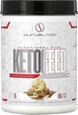 Purus Labs KetoFeed Protein | Keto Madal glükeemilise valgu asendaja | Madal süsivesik, 0 Suhkrut | Lisatud MCT-d | 20 g vadakuvalku (soolatud Vanilla Karamell)