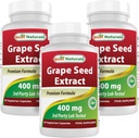 Parimad looduslikud viinamarjaseemned Ekstrakt 400 mg 120 vcaps (120 loendit (3 pakendit))