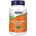 NOW Foods Supplements, Saw Palmetto ekstrakt (Serenoa repens) 160 mg, Meeste tervis *, 240 Softgels