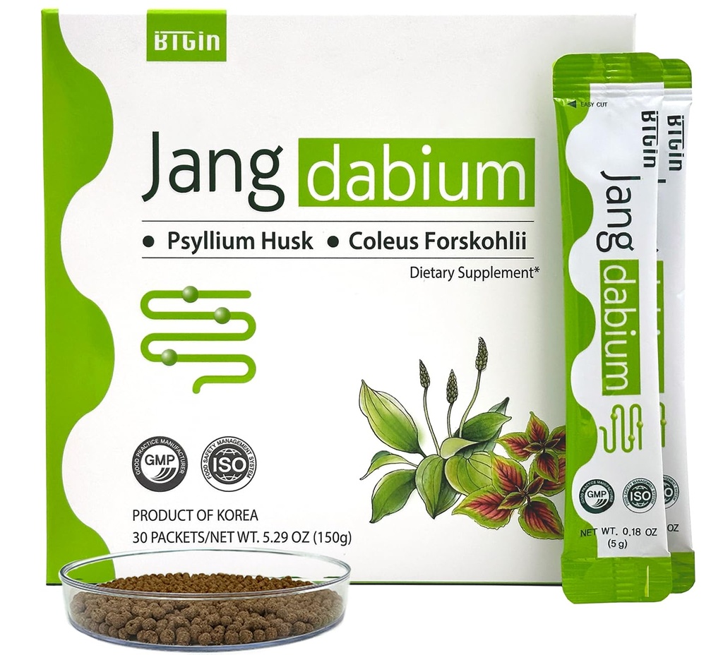 Psyllium Husk Fiber, Coleus Forskohlii, kala kollageeni lisand seedetrakti tervise jaoks, kaaluhalduskolonni puhastamine, Jangdabium 30 paketti