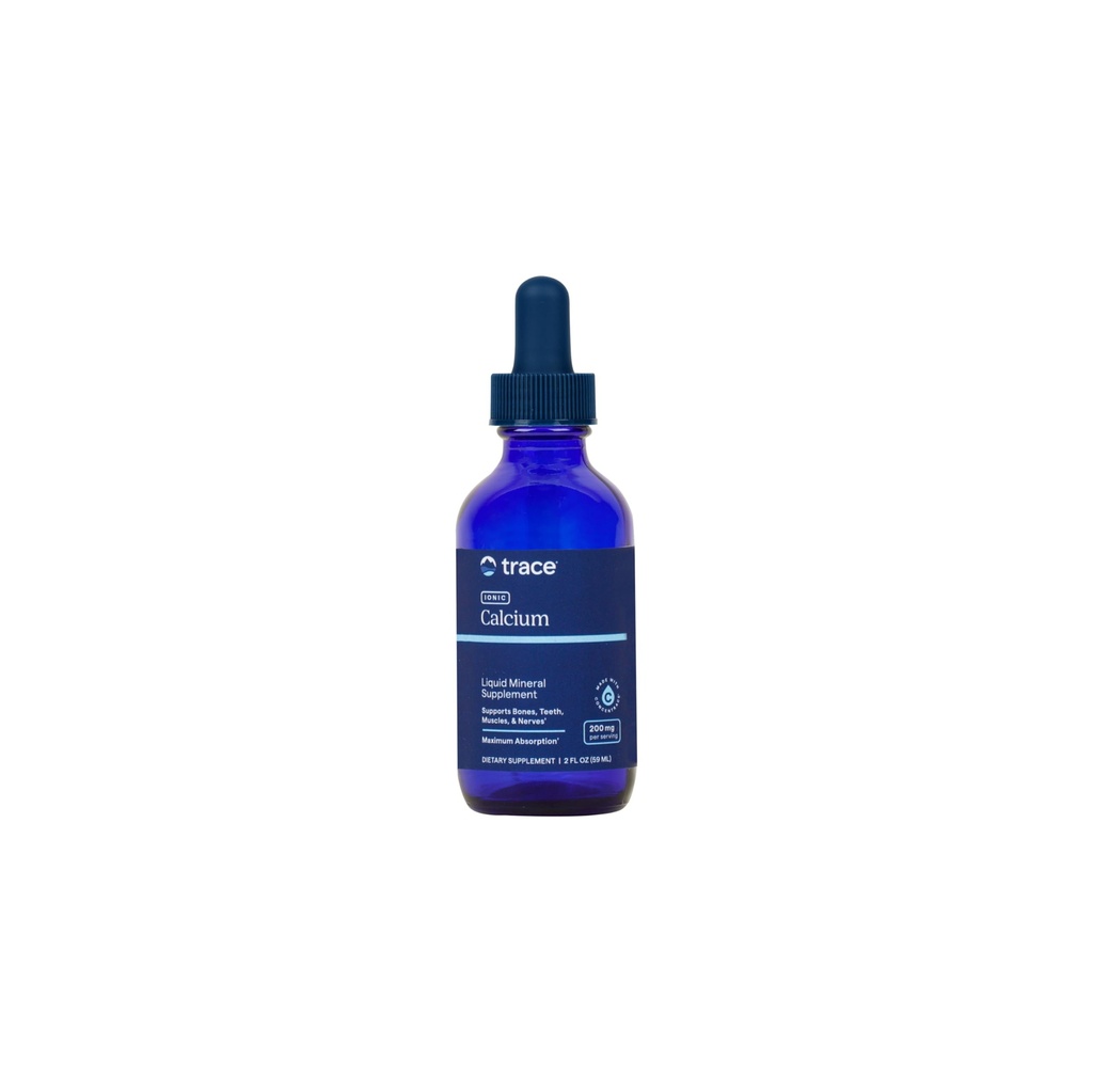 Trace Mineraalid Ioonne Kaltsium - Täiendus Luude Tervise Ja Tugevuse Toetamiseks - Kaltsiumi Täiendus Hambaravi Ja Närvi Tervise Abiks - Mineraalide Imendumine Ja Luutihedus - 2 fl oz (umbes 48 Servings)