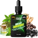 Wellness Nest Shilajit Shockwave tilgad: energiatilgad, fookustilgad - puhas Himalayan Shilajit looduslike tulsidega, Panax ženšenn, piparmünt, Japanmint Supercharge Your Day - 30 serveerimist