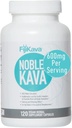 FijiKava Noble Kava Kapslid, 600mg Kavalactone Per Serving, Natural Lõõgastav & Sleep Support Supplement, Vegan & Non-GMO, 120-Count, Premium Piper Methysticum Extract Calm & Stress Relief