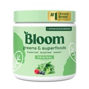 Bloom Toitumine Superfood Rohelised Pulber, seedeensüümid probiootikumide ja prebiootikumidega, soolestiku tervis, Bloating Relief naistele, Chlorella, Green Juice Mix peedi juure pulbriga, 30 SVG, originaal