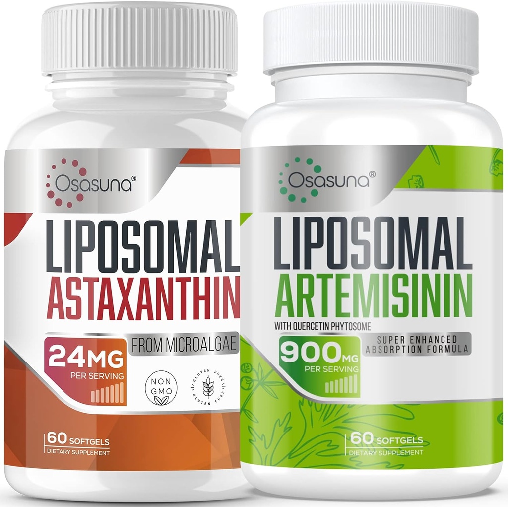 Liposomaalne astaksantiin 24MG koos artemisiniiniga 600 mg