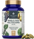 Rikkalik maa Terve toit Multivitamiinid naistele Igapäevased multivitamiinid Meestele Meestele Multivitamiinid + B Kompleks, Probiootiline Multiensüüm, Omegas Orgaanilise Energia Mood Digestion 90ct-4pk