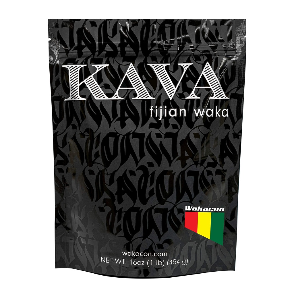 Kava Waka Powder – Autentne, Noble Kava Root Powder Fidžilt – Premium, Vastutustundlikult Allikas, 16 Oz