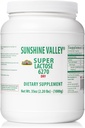 Sunshine Valley® Super Laktoosi Kuiv Powder (vaba FLOW POUR) - Natural Sweetener & Küpsetamise Suurendaja, Pulbriline Suhkur Küpsetamiseks Ja Toidusegud, Toidu Stabilizer & Filler - 35 Oz