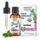 ImunShield Wild Oregano Oil Organic Vedel tilgad - Käsitsi korjatud Oregano 86-90% karvakrooliga immuun- ja seedetrakti toetuseks - Vegan, mitte- GMO, gluteenivaba, 1 fl. oz./ 30 ml