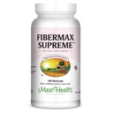 Maxi Health Fibermax Supreme - Fiber kapslid õrna seede- ja soolestiku toetamiseks - taimetoitlane Psyllium Husk kapslid - Kosher Fiber Supplement meestele ja naistele (180 Count)