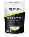 Terrasoul Superfoods Orgaaniline herneproteiin (maitsestamata, sile tekstuur), 1,5 naela