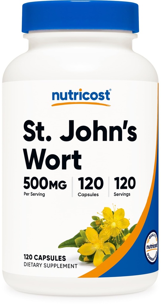 Nutricost naistepuna kapslid (500 mg) 120 kapslit - taimetoitlased, gluteenivabad ja mitte-GMO