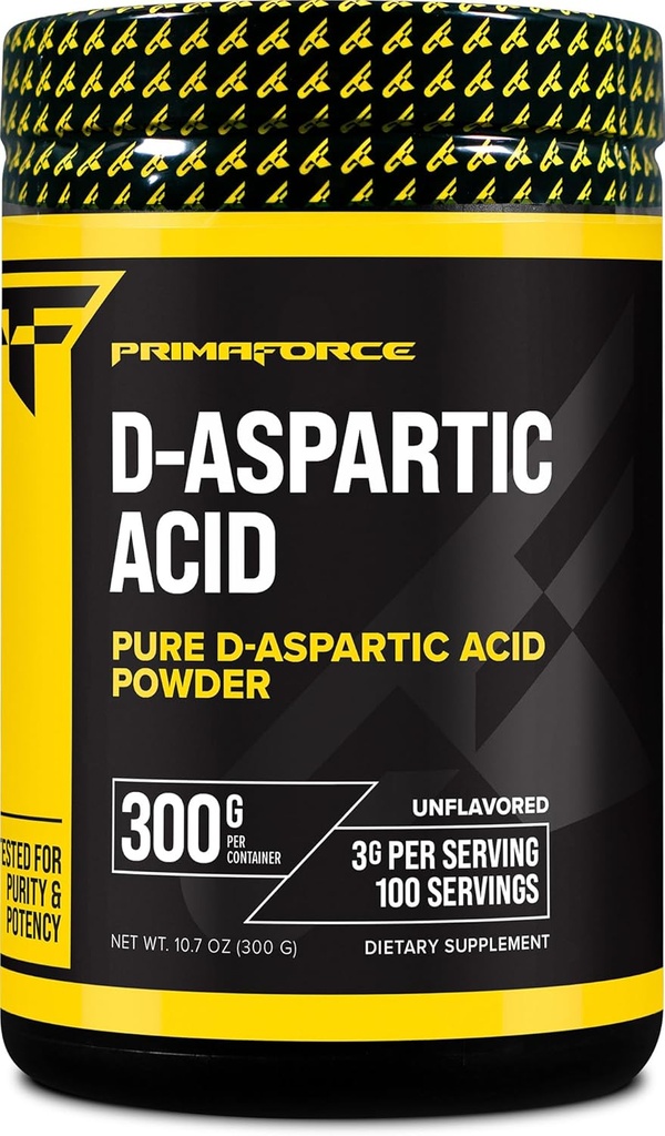 Primaforce D-asparagiinhape 300 Grams (100 Servings), Maitsestamata, Taimetoitlane, Mitte-GMO