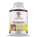 Just Natures Pure Premium Berberine HCl 500mg - 120 kapslit - südame-veresoonkonna gastrointestinaalne immuunsuse tugi - kroomi kaneel