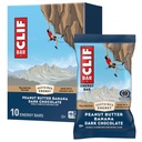 CLIF BAR - energiavalgu baarid - maapähklivõi banaan tumeda šokolaadiga - valmistatud orgaanilisest kaerast - energiabaarid - mitte-GMO - (10 Pack)