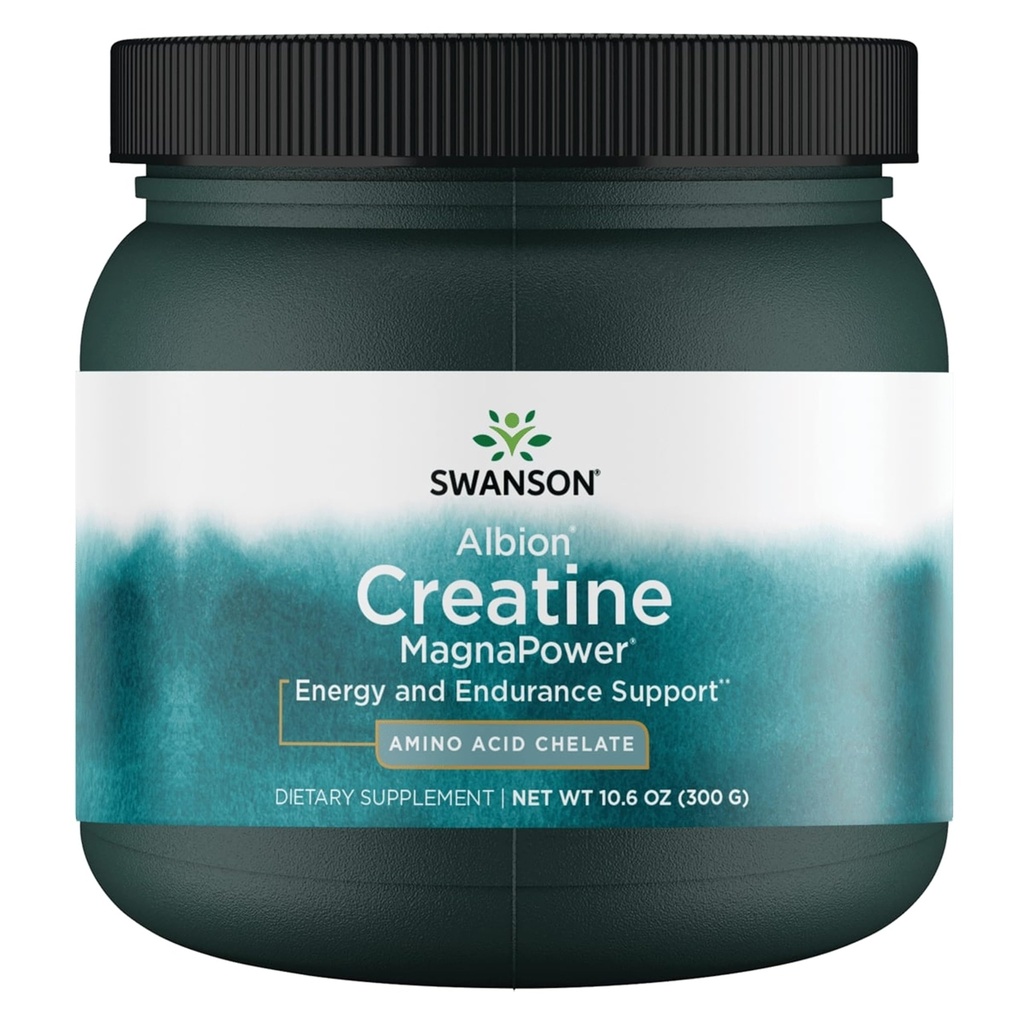 Swanson 100% Pure Creatine Magnapower 10, 6 Ounce (300 g) Pwdr