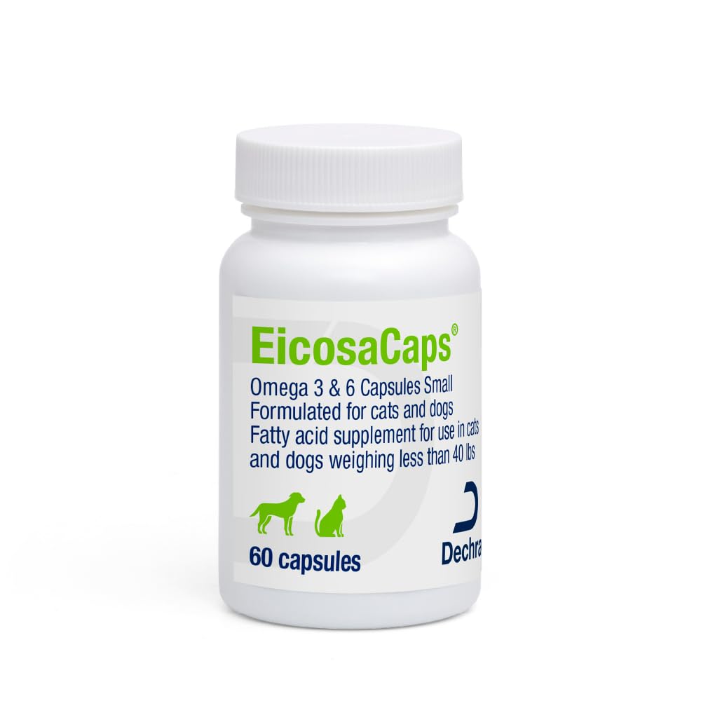 EicosaCaps® Omega 3 & 6 kapslid koertele ja kassidele, 120 ct