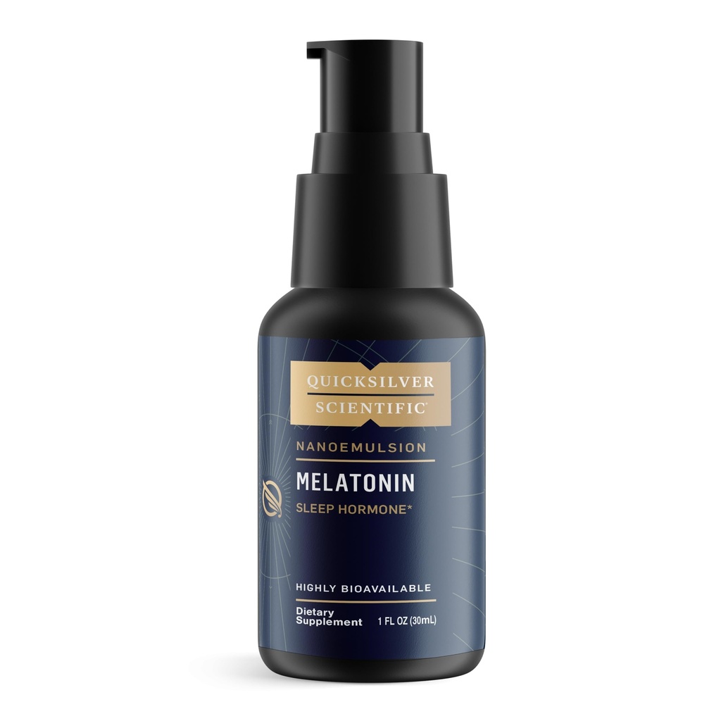 Quicksilver Scientific Liposomal Melatonin - magamaminekuaeg, Jet Lag & Immune Support Vedelik täiskasvanutele - tõhus, parem imendumine 1mg melatoniini minimeerida hommikul unisus (30 ml)