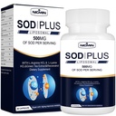 Superoksiid Dismutase Supplement 500mg - SOD Plus koos liposomaalse glutatiooniga, AKG-ga, rohelise tee ekstraktiga, L-arginiin, lüsiin, resveratrool ja E-vitamiin immuunsuse toetamiseks, antioksüdant 60 kapslit