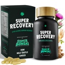 SuperBonsai Super Recovery kapslid pärast pidustust ja hommikust leevendust - kõik looduslikud holistilised toetused - 3 kapslit enne joomist ja valikuline serveerimine pärast (14 serveerimist)