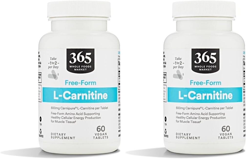 Kogu toiduturg, L-karnitiin 500mg, 60 ct (pakk 2)