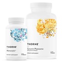 THORNE - kurkumiin Fütosoomi püsiv vabanemine (120 kapslit) & Memoractiv (60 kapslit) Bundle - toetab liigeste tervist, lihaste tervist ja tervislikku vananemist - piimavaba, sojavaba, gluteenivaba