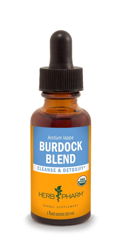 Herb Pharm Burdock Blend Vedelik ekstrakt, et toetada puhastamist ja detoksifitseerimist - 1 Ounce (DBURD01)