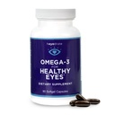 Triglütseriid Omega 3 kalaõli tervetele silmadele - toetab tervislikke silmi optimaalsete koostisosadega - kerge neelata, habemeta - EPA, DHA ja Omega 7 rasvhapet - 90 loend