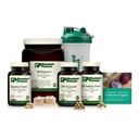 Standard protsessi puhastamine tootekomplekt SP Täielik & Gastro-Fiber - 21-päevane detox & seedetrakti tervisetoetus - kõrge kvaliteediga valgu pulber - taimetoitlane, gluteenivaba ja mitte-Soy - 1 Kit