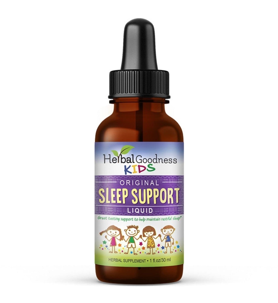 Kids Sleep Support Vedelik Väljavõte - Natural Kids Plant Based Taimne Uneabi, Kummel, Guava Leaf - 1oz Vedelik Väljavõte - Taimne Headus (1 Unit)