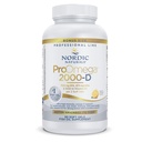 Nordic Naturals ProOmega 2000-D, Sidrunimaitse - 90 Soft Gels - 2150 mg Omega-3 + 1000 IU D3 - Ultra High-Potency Fish Oil - EPA & DHA - Brain, Heart, & Immune Health - Non-GMO - 45 Servings
