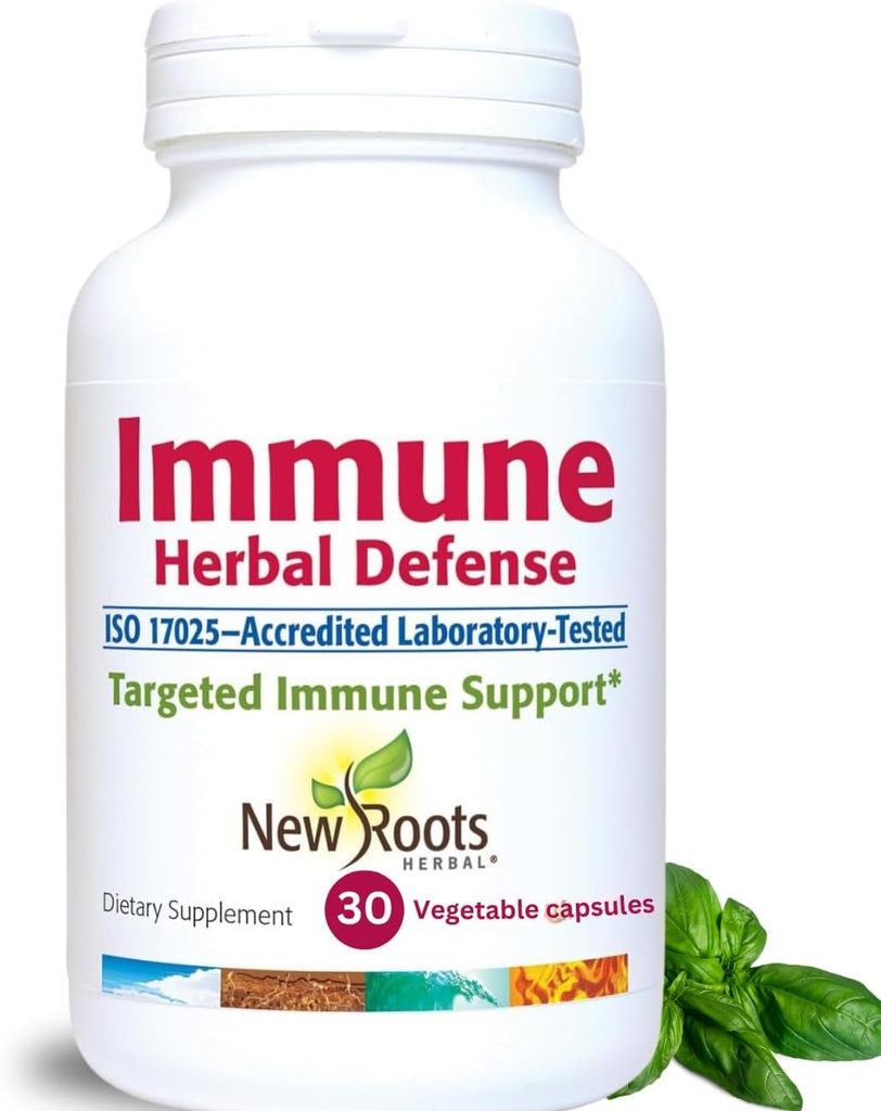 Immuuntaimede kaitse täiendada (200mg) koos Reishi Seene, Astragalus Andrographis, Multi Taimne ekstrakt Elderberry, Echinacea (30 kapslit)