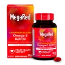 MegaRed Omega-3 Krill Oil 500mg Extra Strength softgels (40 Count a Box) - Krill Oil No Fishy Aftertaste
