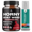 Bundy Horny Goat Weed meestele Black Maca Root, Tongkat Ali, Saw Palmetto & Panax Ginseng Extract ja Lidocaine Desensitizing Topical Spray Climax Control - Boost Kestvus ja vastupidavus