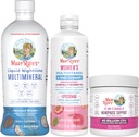 MaryRuth Organics Naiste multivitamiinLustriva juuste kasv, menopausitoetus ja igapäevane vedelik Multimineral, 3-Pack Bundle juuste toetamiseks, naha terviseks, immuunsüsteemi toetamiseks, soolestiku terviseks ja une toetamiseks
