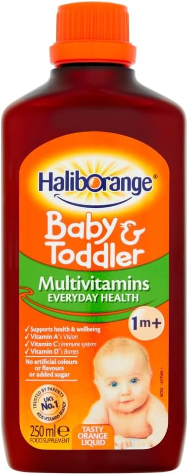 Haliborange Kõik looduslikud oranžid maitsed Multivitamni Vedel