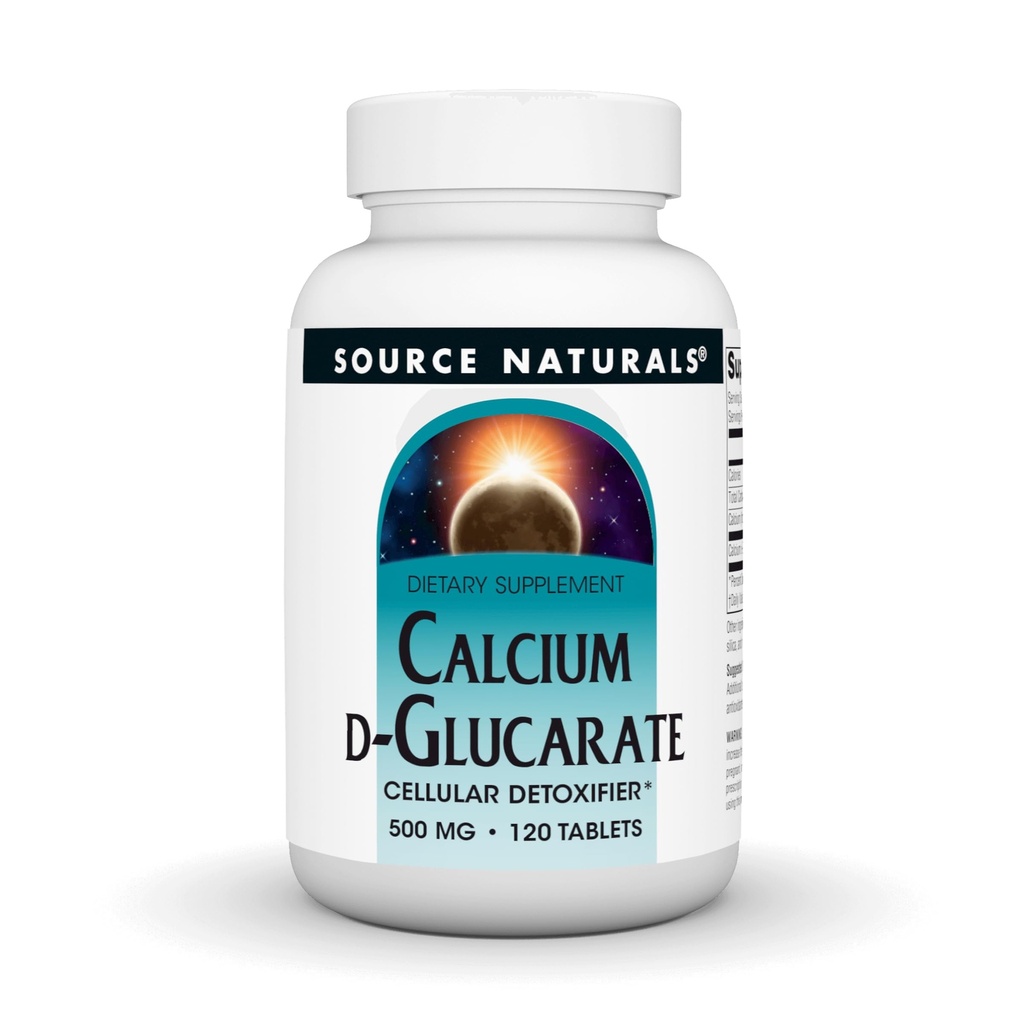 Allikas Looduslik - Kaltsium D-Glukaraat, 500 mg