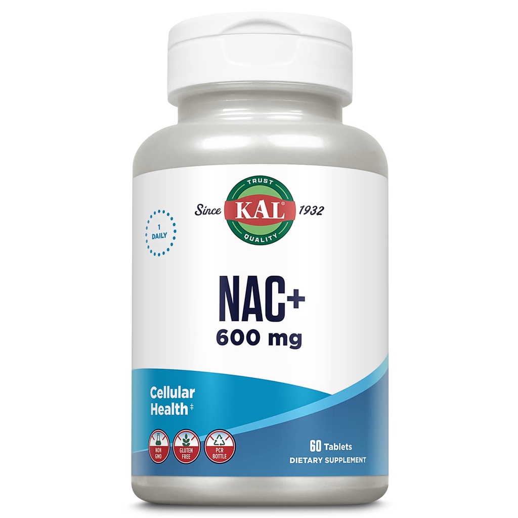 Kal N-atsetüültsüsteiin Plus tabletid, 60 krahv