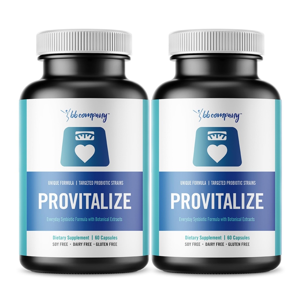 BB Ettevõte Provitalize | Probiootikumid naistele, menopaus | Ühine tugi, seksikas keskosa kõver, seedetrakti tervis, menopausipuhitus | Kurkumiini moringa | Pakendivariant | 2 Pack