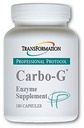 TRANSFORMATSIOON HEA TERVISHOIU Ensüümide GENESIS Carbo-G suure tugevusega Ensüümisegu Formula Supplement koos probiootikumide ja maitsetaimedega, süsivesikute lagunemine, toitainete imendumine, 180 kapslit